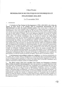 Image of PLAN NATIONAL DE DEVELOPPEMENT 2016-2019