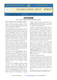 Image of SITUATION ÉCONOMIQUE ET FINANCIÈRE 2017