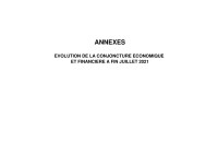Image of SITUATION ÉCONOMIQUE ET FINANCIÈRE 2021