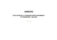 Image of SITUATION ÉCONOMIQUE ET FINANCIÈRE 2022