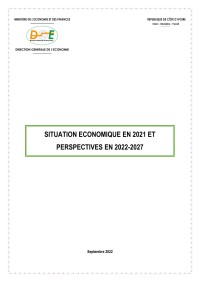 Image of SITUATION ÉCONOMIQUE ET FINANCIÈRE 2022