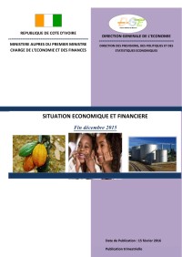 Image of SITUATION ÉCONOMIQUE ET FINANCIÈRE A FIN DÉCEMBRE 2015