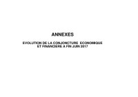 Image of SITUATION ÉCONOMIQUE ET FINANCIÈRE A FIN JUIN 2017